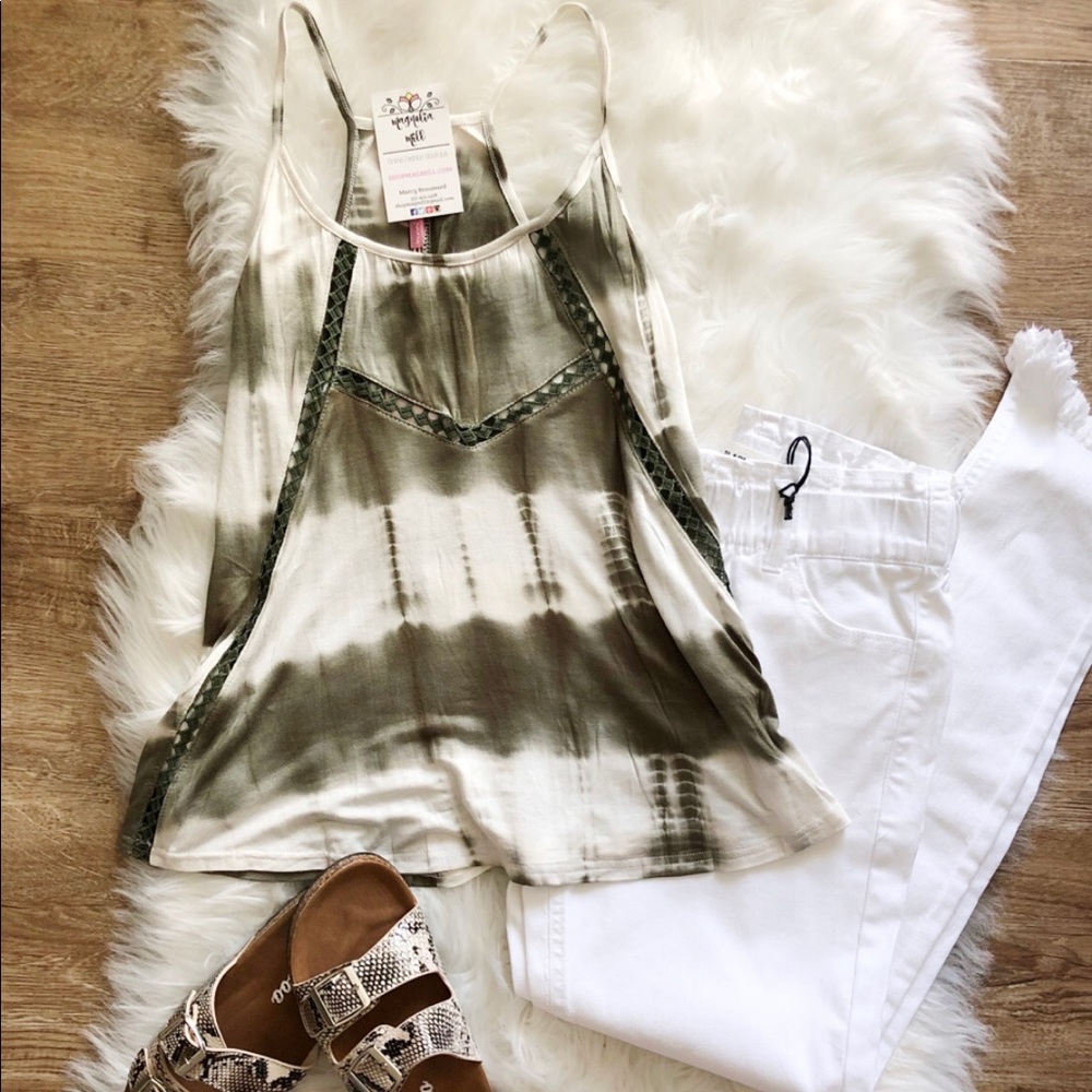 Tie dye tank